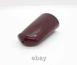 21 Grammes Antique Faturan Cherry Amber Bakelite Embout Buccal Hookah Pipe Rare Shape