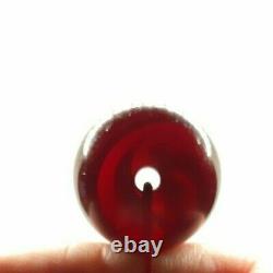 293 Gr Antique Faturan Cherry Amber Bakelite Rosary Perles De Prière Marbrées