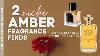 2 Niche Amber Fragrance Trouve Amber Elixir U0026 Ambre Precieux