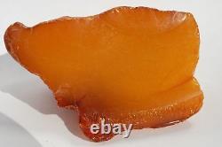 Antique Baltic Natural Amber Stone 63 G Fedex Livraison Rapide
