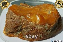 Antique Natural Big Red Amber Stone 89 G Fedex Livraison Rapide 4-5 Jours Dans Le Monde Entier