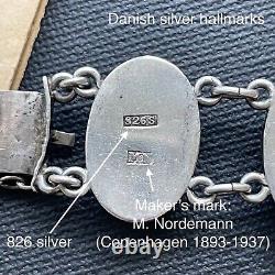 Antique Natural Danois Bracelet Jaune D'oeuf Beurrescotch De 1916
