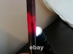 Antique Vintage Cerise Rouge Ambre Faturan Bakelite Dip Pen Soennecken 16,3 G