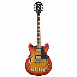 Ibanez Artcore Avs73val Vintage 6 String Electric Guitar In Vintage Amber Burst