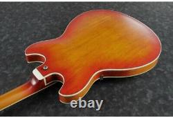 Ibanez Artcore Vintage Asv73 Semi-hollow Vintage Amber Burst Electric Guitar